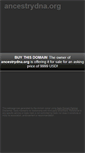 Mobile Screenshot of ancestrydna.org